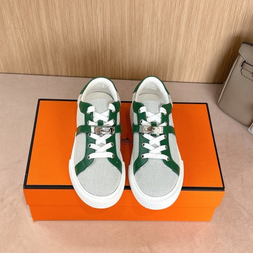 Hermes Womens Casual Shoes Fashion Sneakers Luxury Brand with Original Box Whatsapp【+1-3239614486】