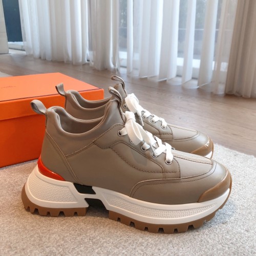 Hermes Mens Womens Unisex Casual Shoes Fashion Sneakers Luxury Brand with Original Box Whatsapp【+1-3239614486】