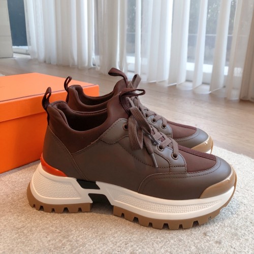 Hermes Mens Womens Unisex Casual Shoes Fashion Sneakers Luxury Brand with Original Box Whatsapp【+1-3239614486】