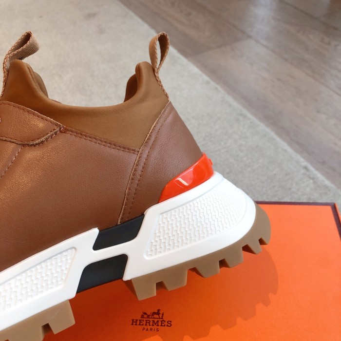 Hermes Mens Womens Unisex Casual Shoes Fashion Sneakers Luxury Brand with Original Box Whatsapp【+1-3239614486】