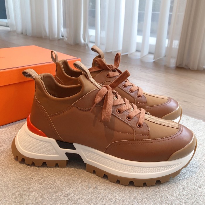 Hermes Mens Womens Unisex Casual Shoes Fashion Sneakers Luxury Brand with Original Box Whatsapp【+1-3239614486】