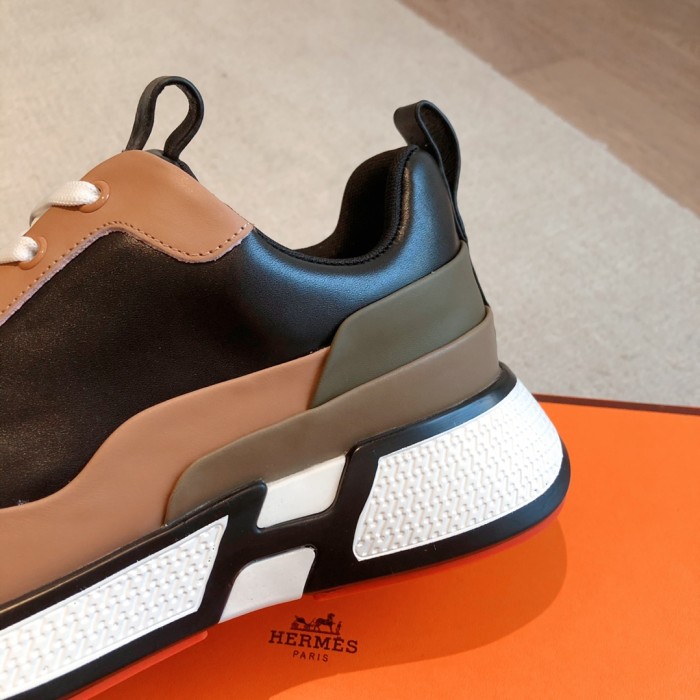 Hermes Mens Womens Unisex Casual Shoes Fashion Sneakers Luxury Brand with Original Box Whatsapp【+1-3239614486】