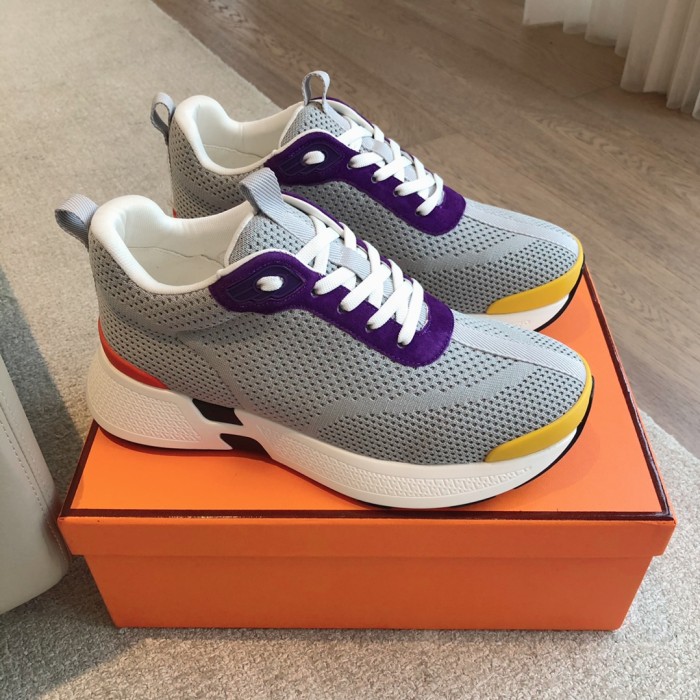 Hermes Mens Womens Unisex Casual Shoes Fashion Sneakers Luxury Brand with Original Box Whatsapp【+1-3239614486】