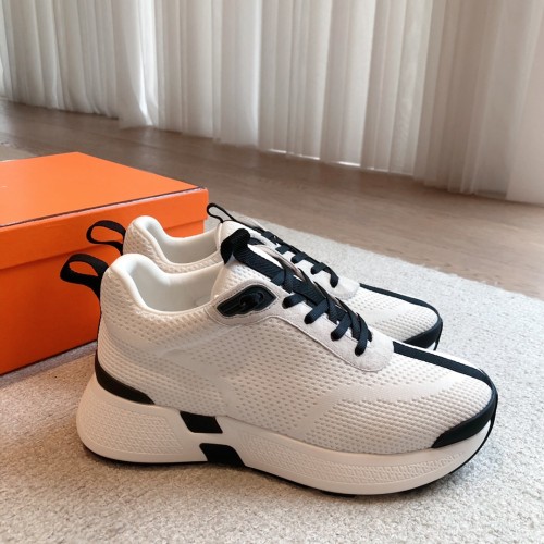 Hermes Mens Womens Unisex Casual Shoes Fashion Sneakers Luxury Brand with Original Box Whatsapp【+1-3239614486】