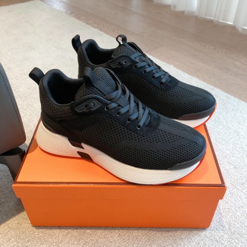 Hermes Mens Womens Unisex Casual Shoes Fashion Sneakers Luxury Brand with Original Box Whatsapp【+1-3239614486】