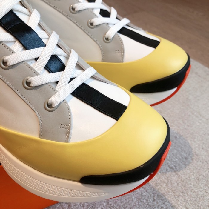 Hermes Mens Womens Unisex Casual Shoes Fashion Sneakers Luxury Brand with Original Box Whatsapp【+1-3239614486】