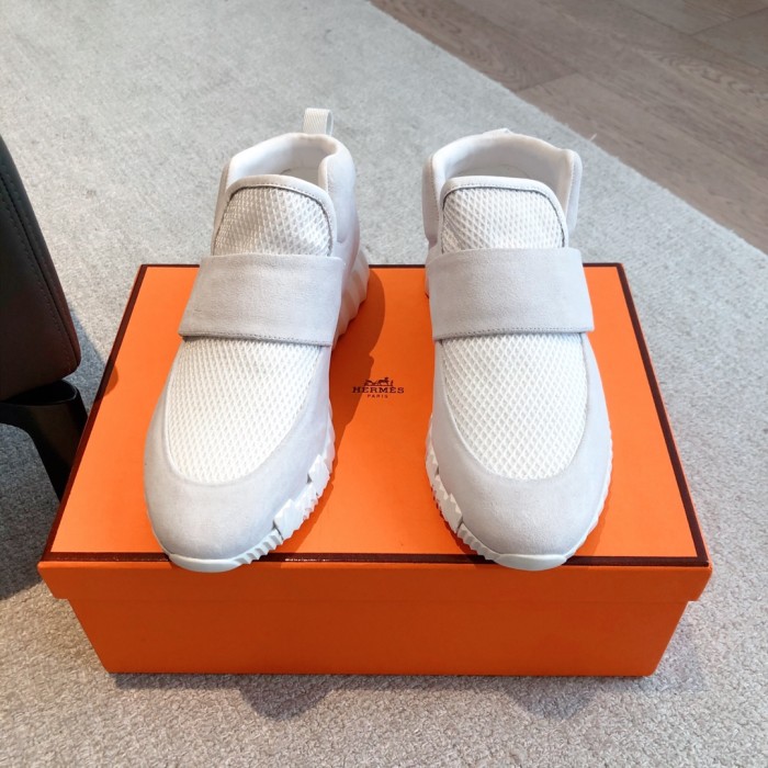 Hermes Womens Mens Unisex Casual Shoes Fashion Sneakers Luxury Brand with Original Box Whatsapp【+1-3239614486】