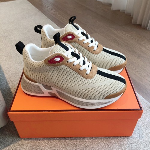 Hermes Mens Womens Unisex Casual Shoes Fashion Sneakers Luxury Brand with Original Box Whatsapp【+1-3239614486】
