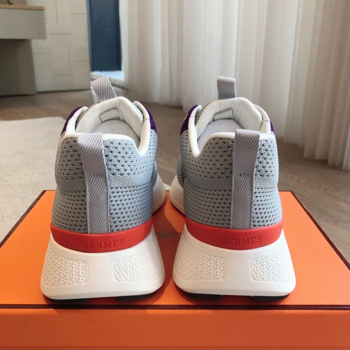 Hermes Mens Womens Unisex Casual Shoes Fashion Sneakers Luxury Brand with Original Box Whatsapp【+1-3239614486】