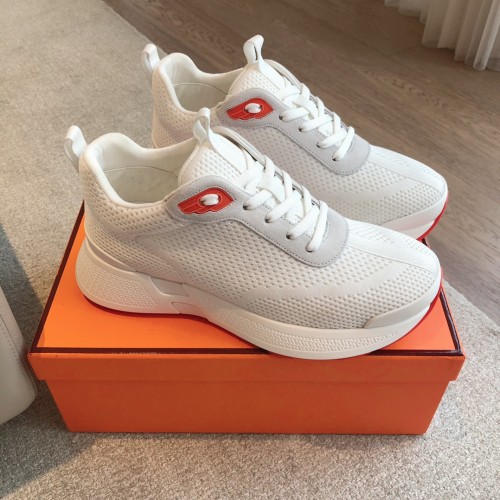 Hermes Mens Womens Unisex Casual Shoes Fashion Sneakers Luxury Brand with Original Box Whatsapp【+1-3239614486】