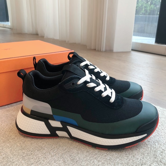 Hermes Mens Womens Unisex Casual Shoes Fashion Sneakers Luxury Brand with Original Box Whatsapp【+1-3239614486】