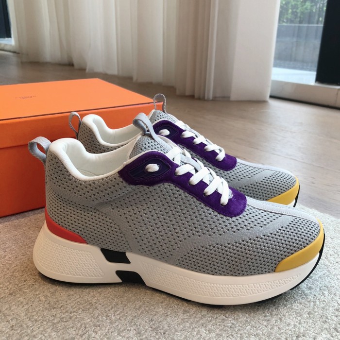 Hermes Mens Womens Unisex Casual Shoes Fashion Sneakers Luxury Brand with Original Box Whatsapp【+1-3239614486】