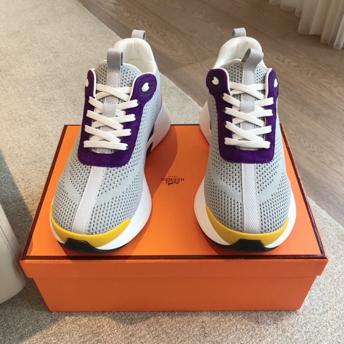 Hermes Mens Womens Unisex Casual Shoes Fashion Sneakers Luxury Brand with Original Box Whatsapp【+1-3239614486】