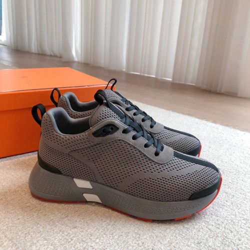 Hermes Mens Womens Unisex Casual Shoes Fashion Sneakers Luxury Brand with Original Box Whatsapp【+1-3239614486】