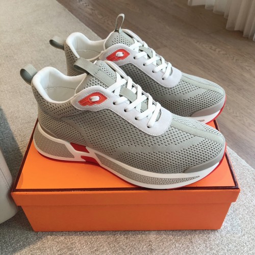 Hermes Mens Womens Unisex Casual Shoes Fashion Sneakers Luxury Brand with Original Box Whatsapp【+1-3239614486】