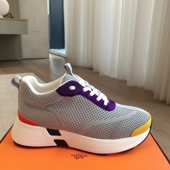 Hermes Mens Womens Unisex Casual Shoes Fashion Sneakers Luxury Brand with Original Box Whatsapp【+1-3239614486】