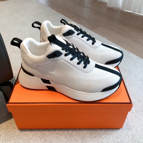 Hermes Mens Womens Unisex Casual Shoes Fashion Sneakers Luxury Brand with Original Box Whatsapp【+1-3239614486】