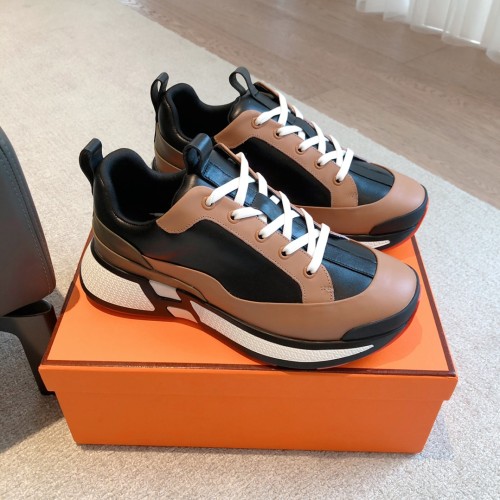 Hermes Mens Womens Unisex Casual Shoes Fashion Sneakers Luxury Brand with Original Box Whatsapp【+1-3239614486】