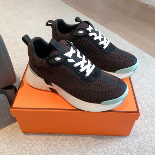 Hermes Mens Womens Unisex Casual Shoes Fashion Sneakers Luxury Brand with Original Box Whatsapp【+1-3239614486】