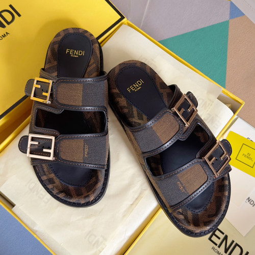 Fendi Womens Mens Unisex Shoes Fashion Luxury Brand Fendi First Slippers with Original Box Whatsapp 【+1-3239614486】
