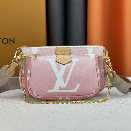 Louis Vuitton Womens Bags Clutch Wallets Luxury Brand Fashion Type Messenger Bags Multi Pochette Accessoires M57633 Whatsapp 【+1-3239614486】