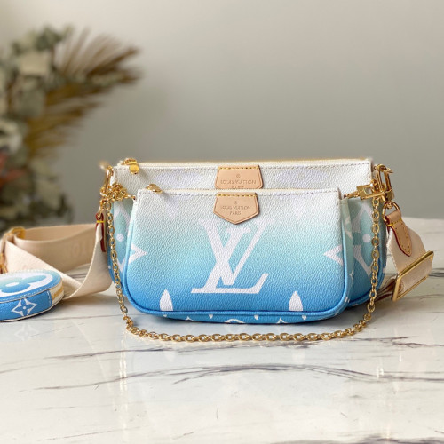 Louis Vuitton Womens Bags Clutch Wallets Luxury Brand Fashion Type Messenger Bags Multi Pochette Accessoires M57633 Whatsapp 【+1-3239614486】