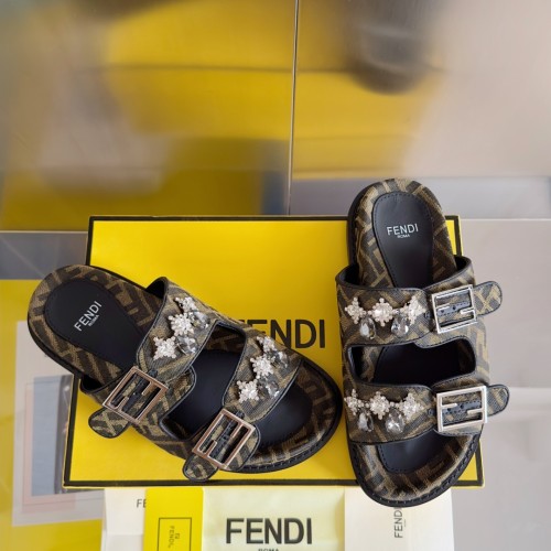 Fendi Womens Mens Unisex Shoes Fashion Luxury Brand Fendi First Slippers with Original Box Whatsapp 【+1-3239614486】