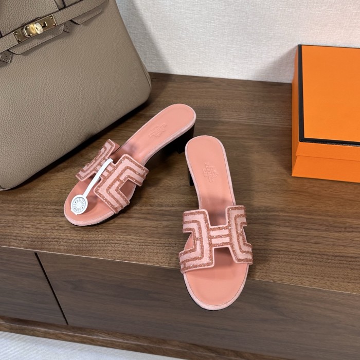Hermes Womens Shoes Extra Slippers Sandals 4.5cm Heel Casual Fashion Sandals Luxury Brand with Original Box Whatsapp【+1-3239614486】