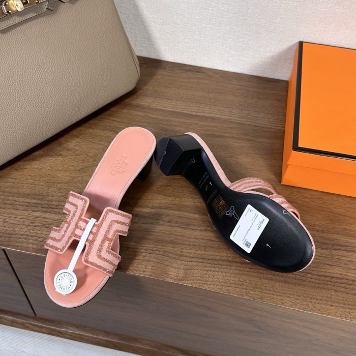 Hermes Womens Shoes Extra Slippers Sandals 4.5cm Heel Casual Fashion Sandals Luxury Brand with Original Box Whatsapp【+1-3239614486】