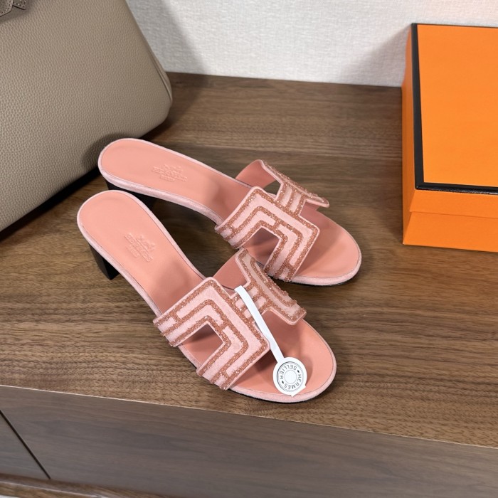 Hermes Womens Shoes Extra Slippers Sandals 4.5cm Heel Casual Fashion Sandals Luxury Brand with Original Box Whatsapp【+1-3239614486】
