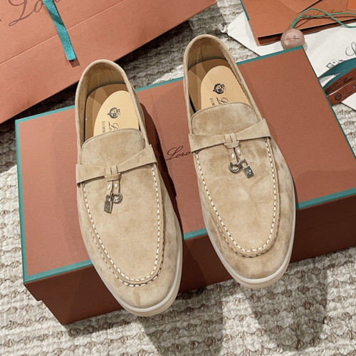 Loro Piana Womens Shoes Loafers Casual Design Luxury Brand Fashion Shoes for Women with Original Box Whatsapp【+1-3239614486】
