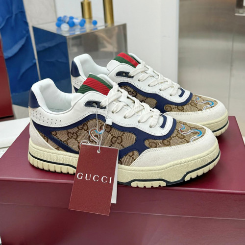 Gucci Mens Shoes Sneakers Luxury Brand MEN'S GUCCI RE-WEB SNEAKER ‎824221 AADJA 9571 with Original Box Whatsapp【+1-3239614486】