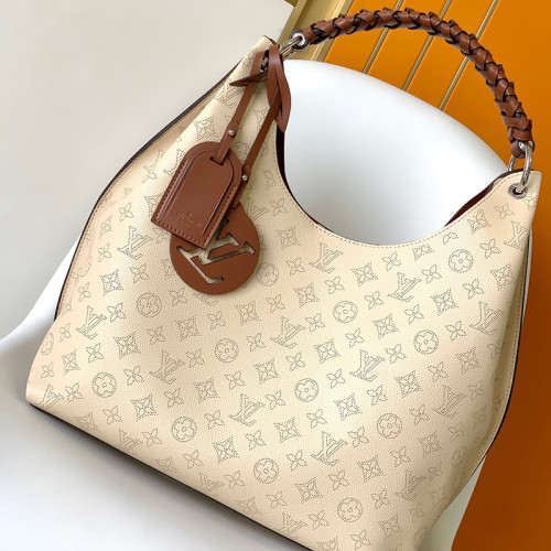 Louis Vuitton Womens Bags Messenger Shoulder Bags Handbags Luxury Brand CARMEL Mahina perforated calf leather Whatsapp 【+1-3239614486】