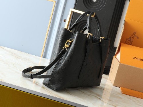 Louis Vuitton Womens Bags Handbags Luxury Brand Fashion Type LV M47185 Babylone Tote MM Monogram Empreinte Leather Whatsapp 【+1-3239614486】