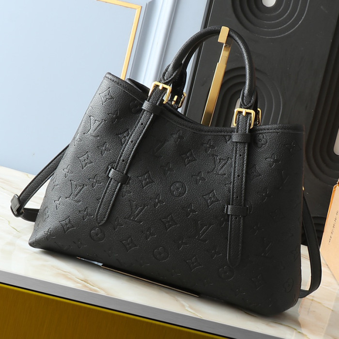Louis Vuitton Womens Bags Handbags Luxury Brand Fashion Type LV M47185 Babylone Tote MM Monogram Empreinte Leather Whatsapp 【+1-3239614486】