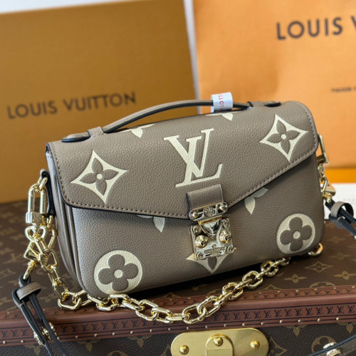 Louis Vuitton Womens Bags Crossbody Bag Luxury Brand M23081 Pochette Métis East West with Original Box Whatsapp【+1-3239614486】