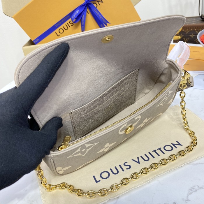 Louis Vuitton Womens Bags Shoulder Bag Luxury Brand Fashion M82211 Wallet On Chain Ivy with Original Box Whatsapp 【+1-3239614486】