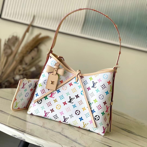 Louis Vuitton Womens Bags Shoulder Bag Luxury Brand M13661 LV x TM CarryAll PM Other Monogram Canvas Whatsapp 【+1-3239614486】