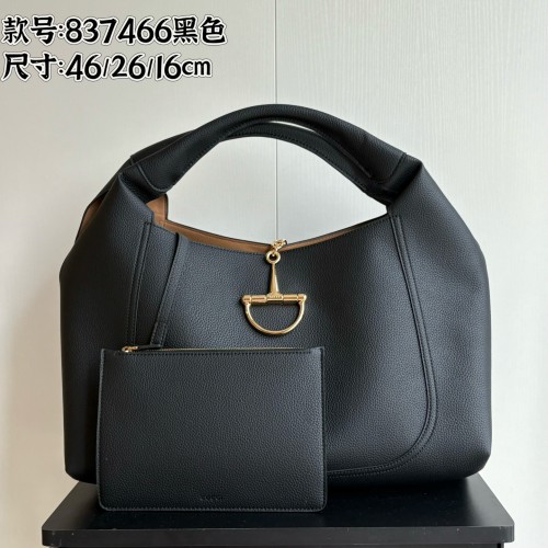 Gucci Womens Bags Shoulder Messenger Bag Luxury Brand 837466 AAEAO 1000 Gucci Softbit maxi shoulder bag in brown leather whatsapp 【+1-3239614486】