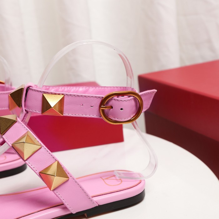 Valentino Women Shoes Mule Sandals Pointed Toe Slippers ROMAN STUD SLIDE SANDAL IN QUILTED NAPPA with Original Box Whatsapp【+1-3239614486】