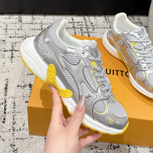 Louis Vuitton Mens Womens Unisex Shoes Fashion Sneakers Design Luxury Brand 1AHNFE LV Footprint Soccer Sneaker with Original Box Whatsapp 【+1-3239614486】