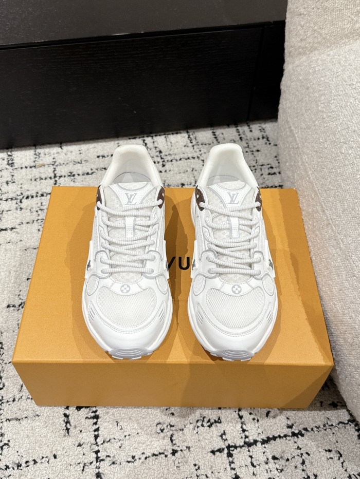 Louis Vuitton Mens Womens Unisex Shoes Fashion Sneakers Design Luxury Brand 1AHNFE LV Footprint Soccer Sneaker with Original Box Whatsapp 【+1-3239614486】