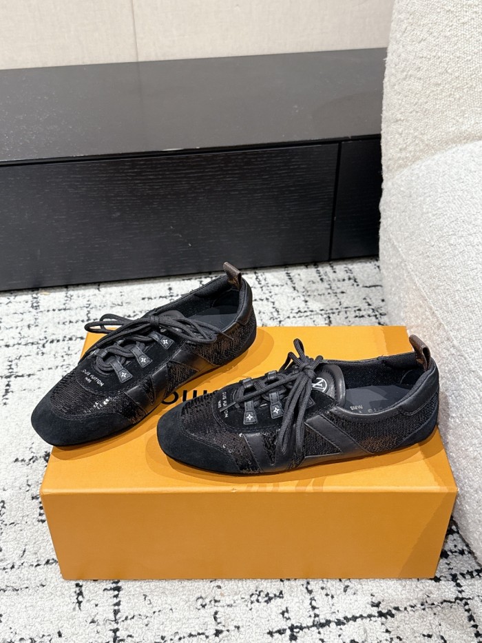 Louis Vuitton Mens Womens Unisex Shoes Fashion Sneakers Design Luxury Brand 1AHNFE LV Footprint Soccer Sneaker with Original Box Whatsapp 【+1-3239614486】