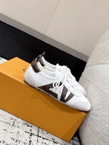 Louis Vuitton Mens Womens Unisex Shoes Fashion Sneakers Design Luxury Brand 1AHNFE LV Footprint Soccer Sneaker with Original Box Whatsapp 【+1-3239614486】