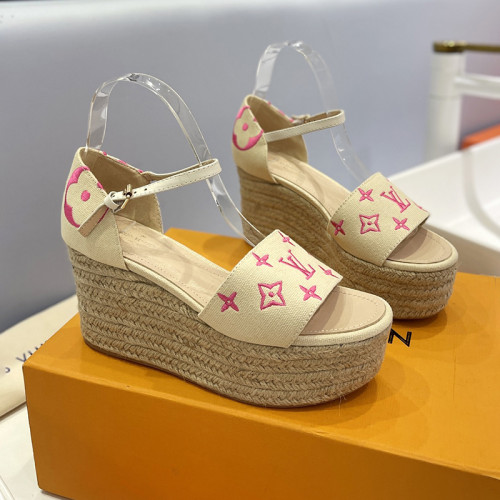 Louis Vuitton Womens Shoes Sandals 9cm Heel and 6cm Platform Boundary Platform Sandals 1A8N9L with Original Box whatsapp 【+1-3239614486】