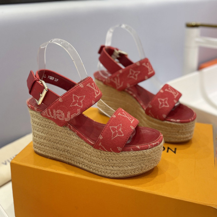 Louis Vuitton Womens Shoes Sandals 9cm Heel and 6cm Platform Boundary Platform Sandals 1A8N9L with Original Box whatsapp 【+1-3239614486】