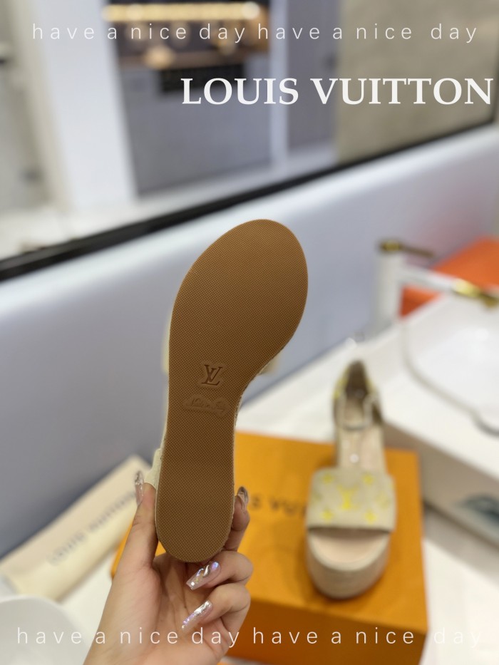 Louis Vuitton Womens Shoes Sandals 9cm Heel and 6cm Platform Boundary Platform Sandals 1A8N9L with Original Box whatsapp 【+1-3239614486】