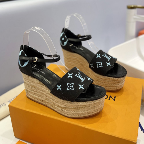 Louis Vuitton Womens Shoes Sandals 9cm Heel and 6cm Platform Boundary Platform Sandals 1A8N9L with Original Box whatsapp 【+1-3239614486】