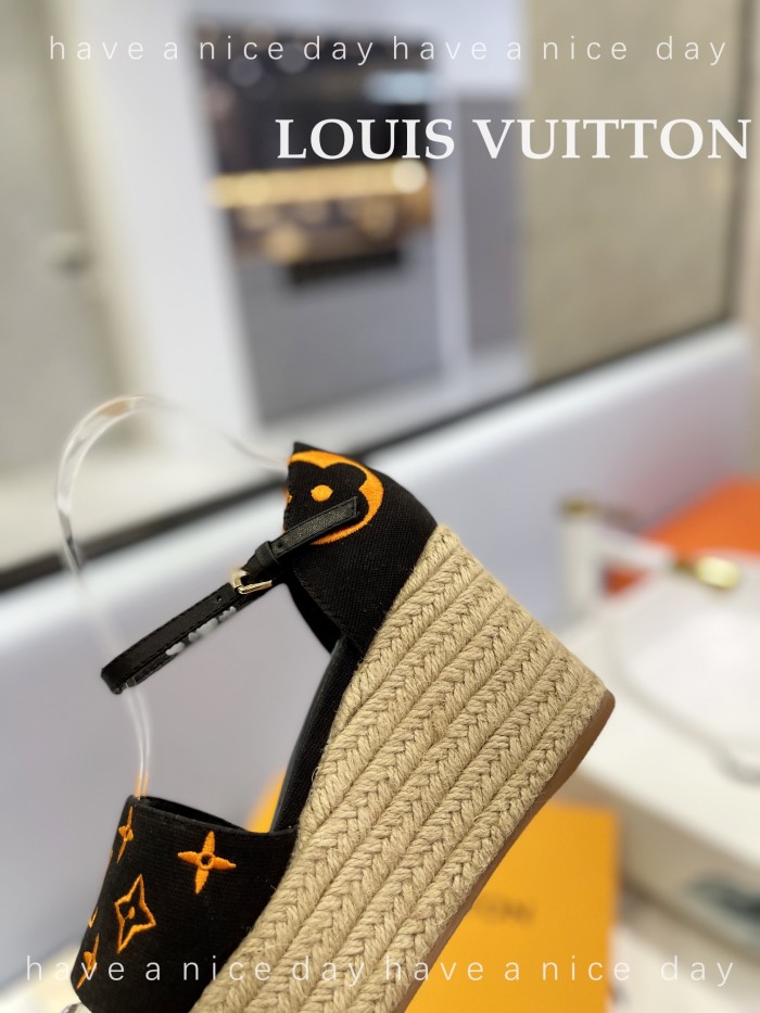 Louis Vuitton Womens Shoes Sandals 9cm Heel and 6cm Platform Boundary Platform Sandals 1A8N9L with Original Box whatsapp 【+1-3239614486】