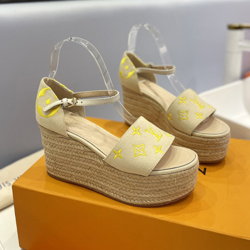 Louis Vuitton Womens Shoes Sandals 9cm Heel and 6cm Platform Boundary Platform Sandals 1A8N9L with Original Box whatsapp 【+1-3239614486】